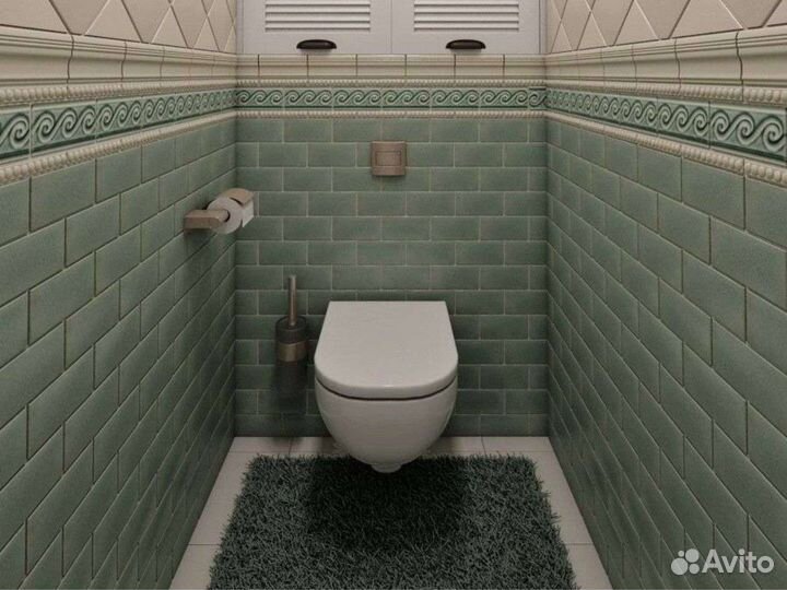 Ванная и туалет под ключ с гарантией