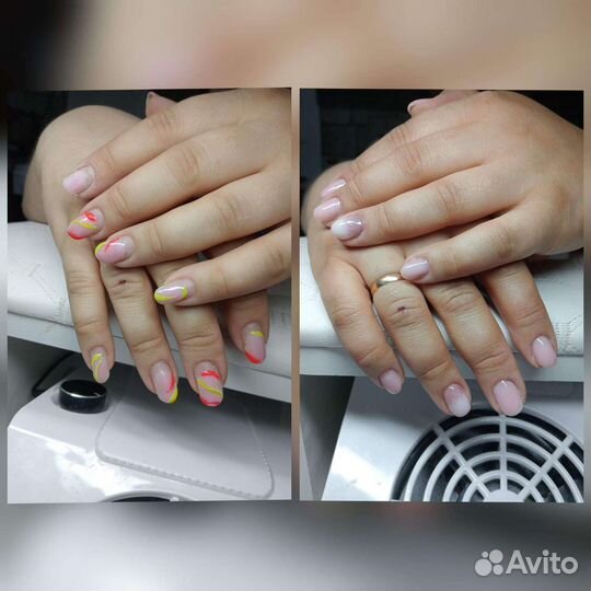 Маникюр наращивание ногтей на дому