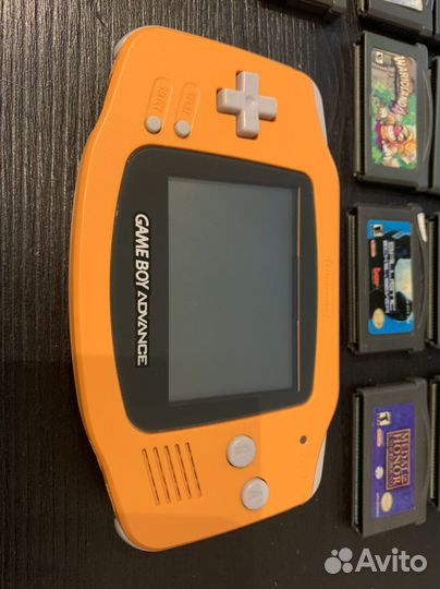 Портативная игровая приставка game boy advance