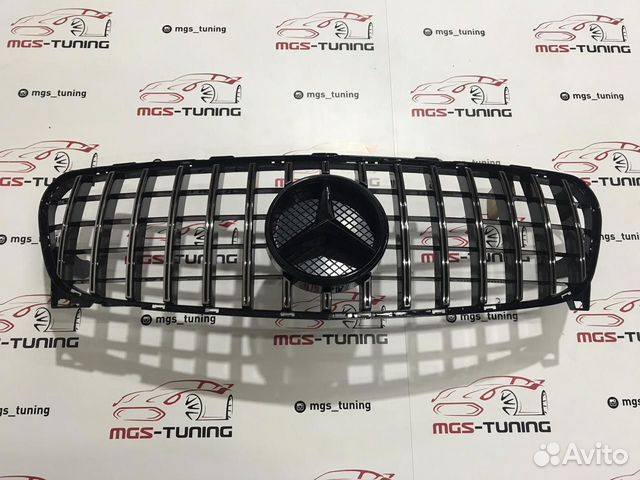 Решетка GLA GT Черная звезда 16+