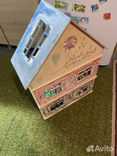 Домик кукольный