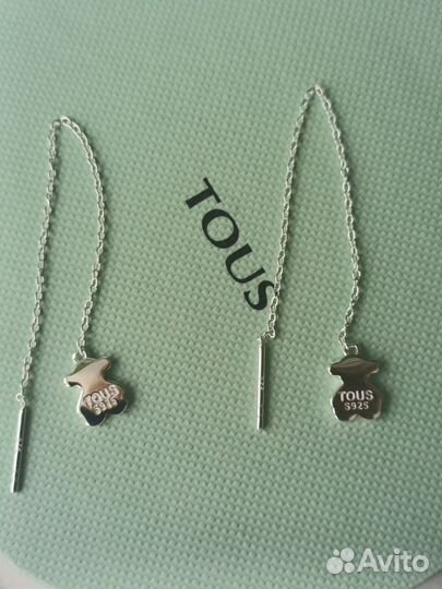 Серьги Tous