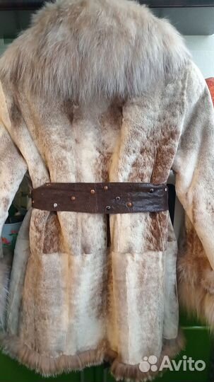 Шубка норковая с рысью