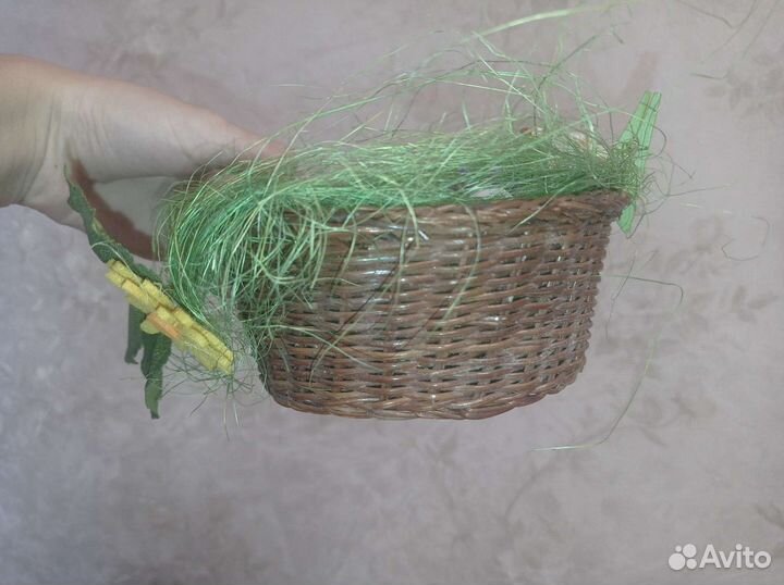 Корзиночка с цыплятами