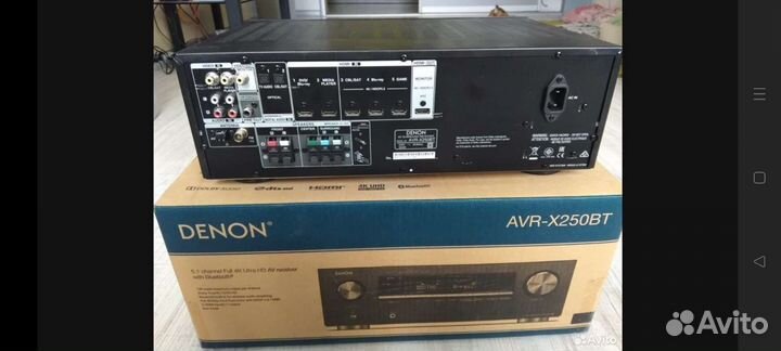 AV Ресивер Denon AVR-X250BT