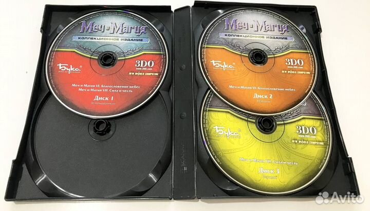DVD Бокс игры Меч и Магия - Коллекционное издание