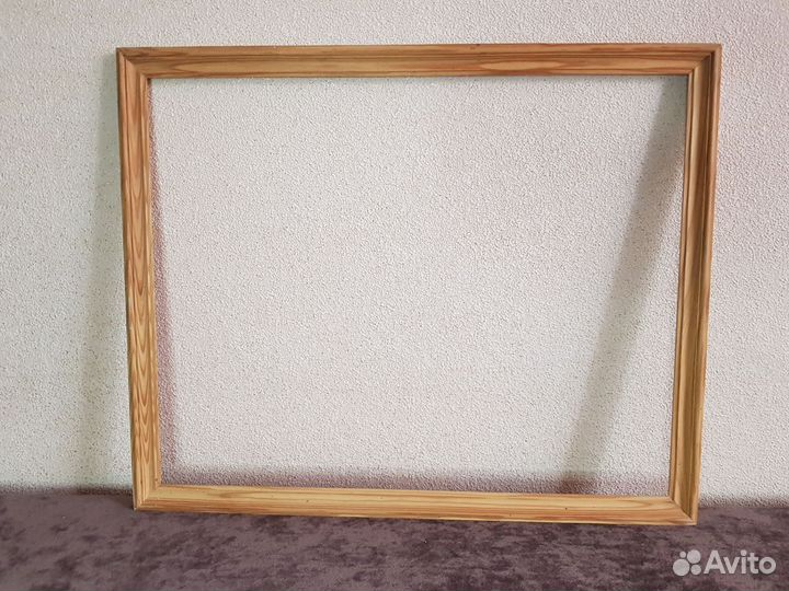 Деревянная рамка для картин рисунков постеров фото