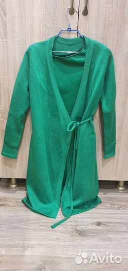 Кардиган и платье