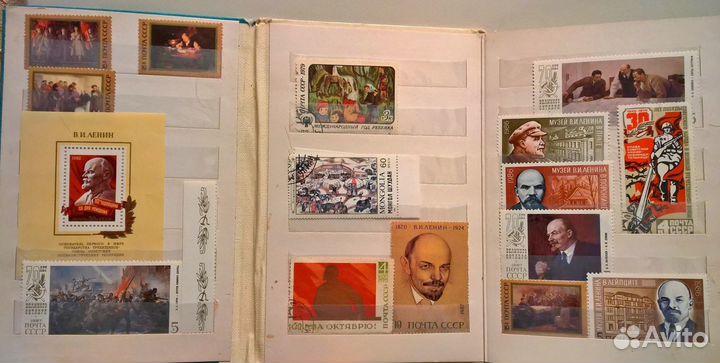 Марки старинные времен СССР, разные коллекция
