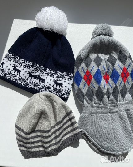 Шапки детские для мальчиков