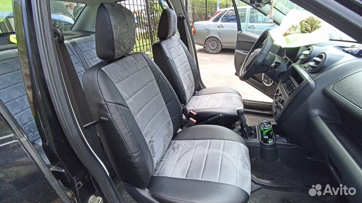 Чехлы из алькантары на LADA Granta от Автопилот