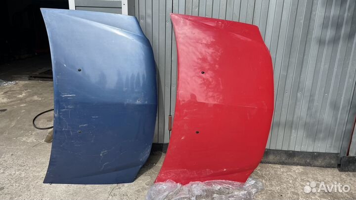 Капот Logan 05- Largus