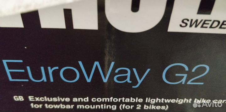 Велобагажник на фаркоп Thule EuroWay G2 921