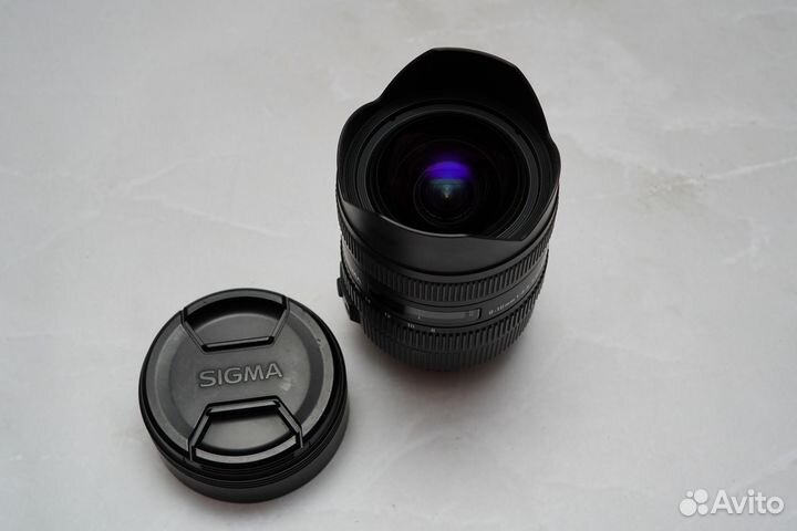 Объектив Sigma AF 8-16mm f/4.5-5.6 DC HSM Canon EF