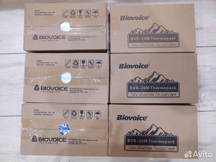 Аккумулятор холода Biovoice BVR-20M, 800 мл, 6шт