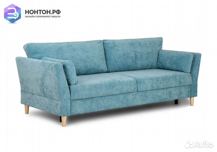 Диван тик-так Олби бирюзовый