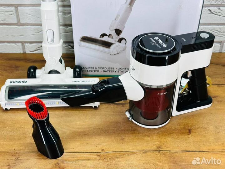 Вертикальный пылесос gorenje