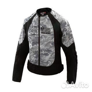 Куртка Icon Merc 3 серо-черная (M)