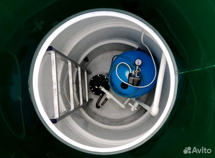 Водопровод из скважины, без предоплаты