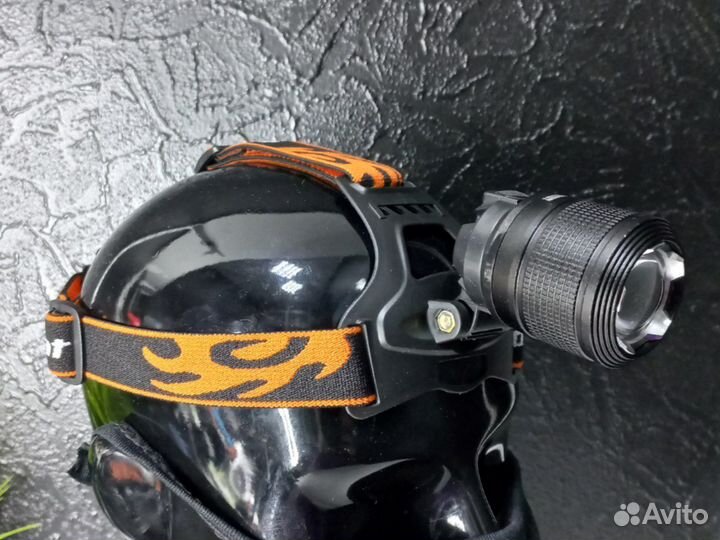 Сверхмощные налобные фонари 4 разных цвета