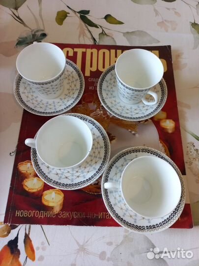 Чашка с блюдцем лфз