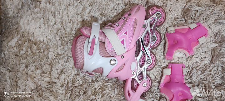 Роликовые коньки р. 30-33