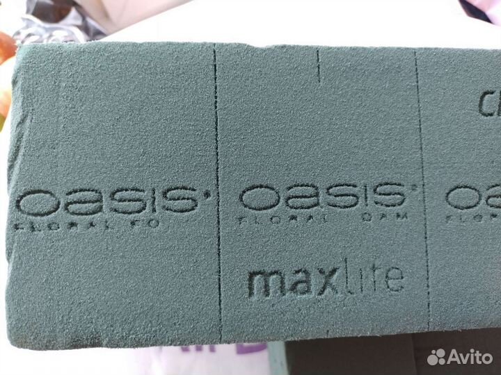 Флористическая губка, оазис, за 3 шт