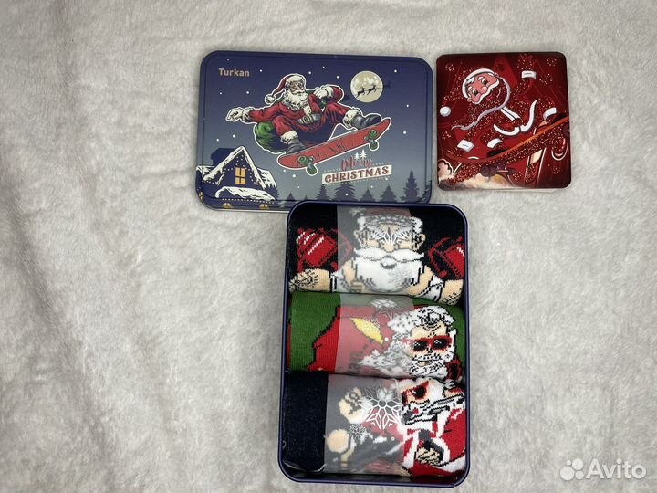 Новогодние носки