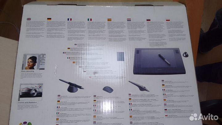 Графический планшет wacom intuos s3