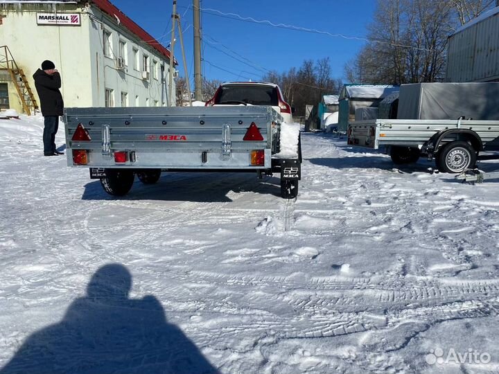 Прицеп двухосный от мзса 817731.022. Доставка