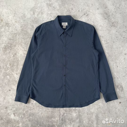 Armani Exchange XXL Мужская Нейлоновая Рубашка