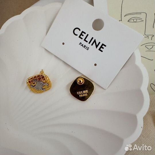 Серьги celine