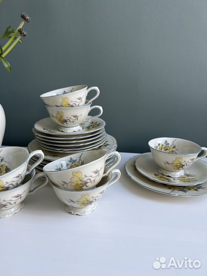 Чайные / кофейные трио / фарфор германия