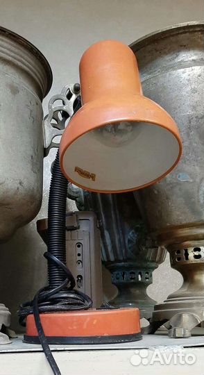 Настольные лампы и светильники СССР