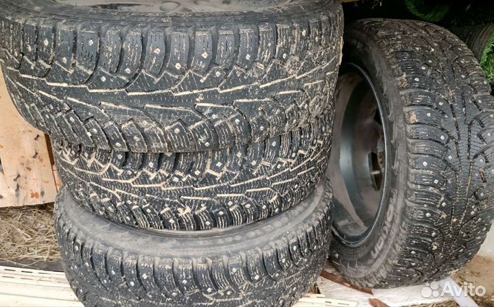 Колеса 205 55 16 зимние шипованные