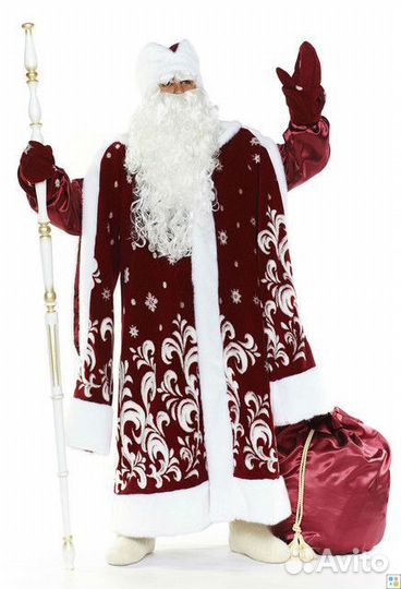 Костюм деда мороза и снегурочки оптом/розница