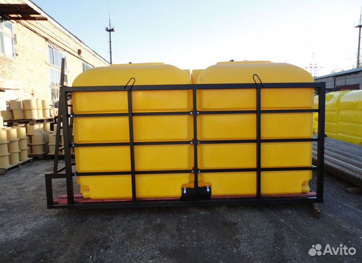 Емкость с полным сливом кассета 10000л