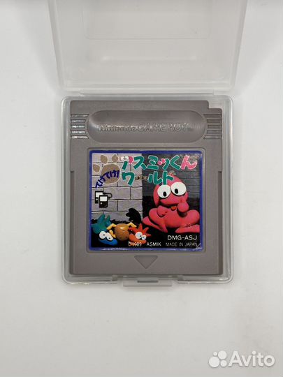 Игра Teke Teke Asmik-kun World для Game Boy ориг