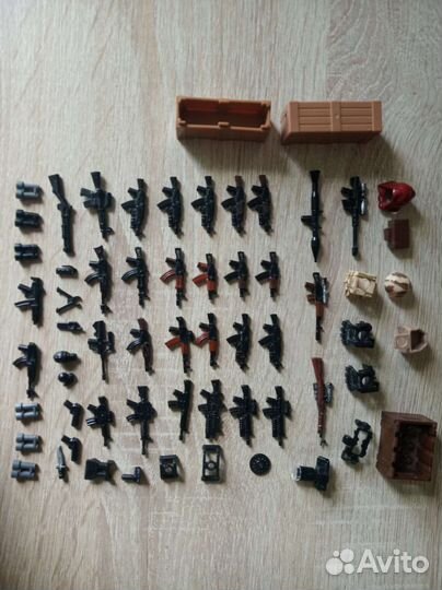 Lego оружие и аксессуары