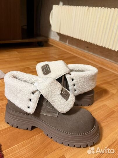 Ботинки женские miu miu