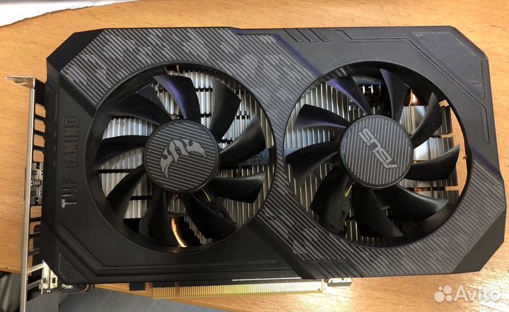Видеокарта Asus PCI-E TUF-GTX1660TI-O6G-EVO-gaming