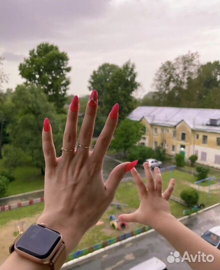 Маникюр, Гель-лак, Наращивание