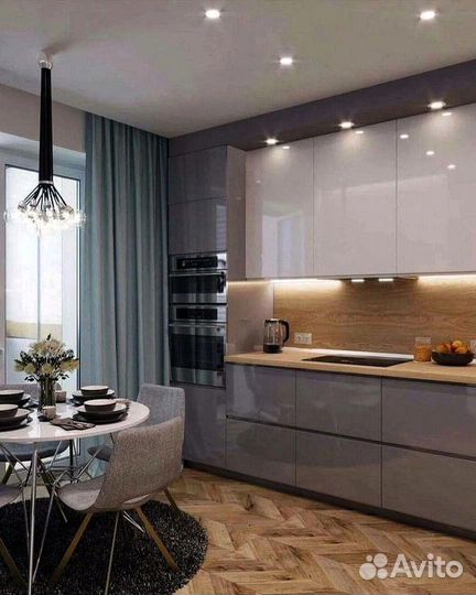 Кухня с установкой