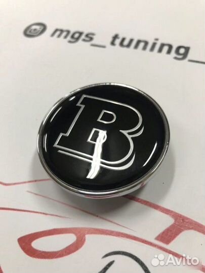 Заглушка в капот Mercedes B черная