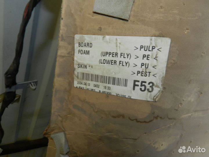 Обшивка потолка Hyundai Sonata Tagaz 02-12