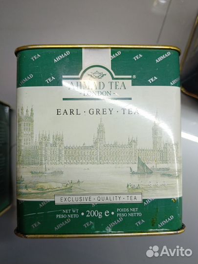 Жестяная банка из под чая