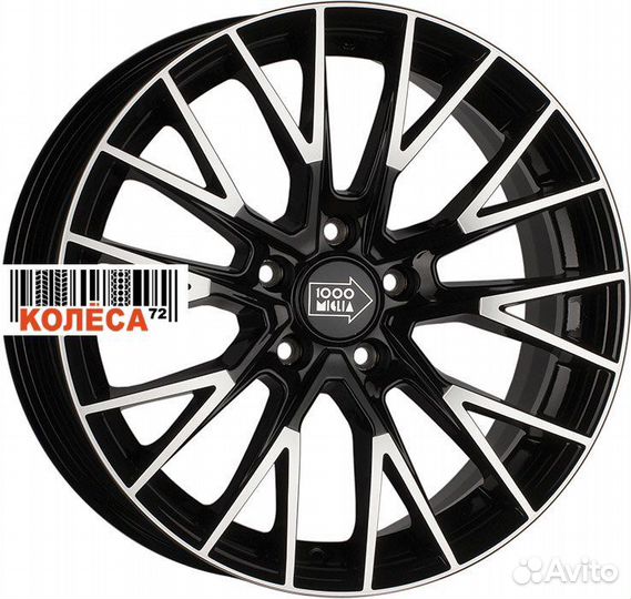 1000 Miglia MM1009 7x17 5x114,3 ET50 Dia67.1 Gloss