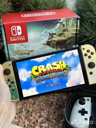 Чип Nintendo Switch Oled Limited Edition+512gb