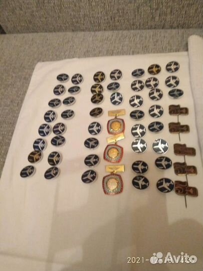 Значки с символикой аэрофлота