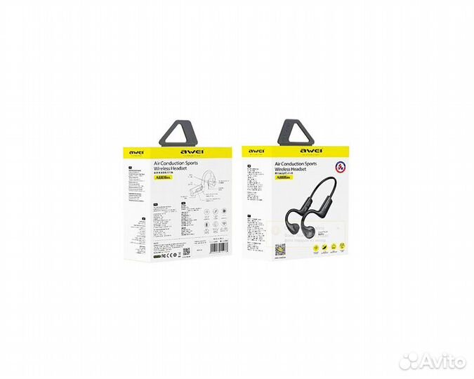 Bluetooth-гарнитура awei A886BL черный